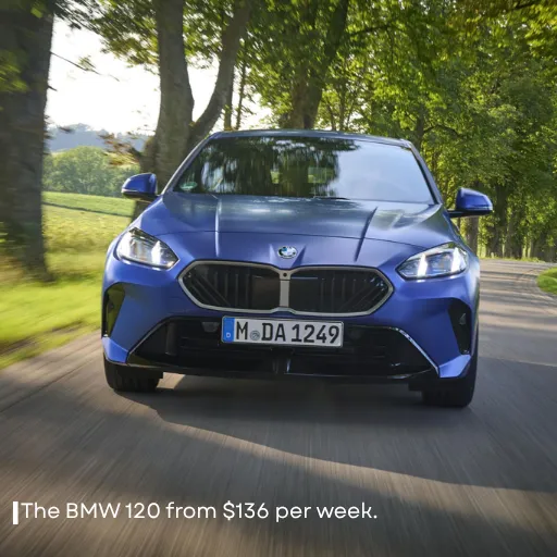 The BMW 120 From $136 Per Week