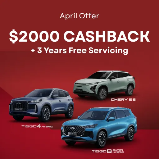 April Cashback & Servicing Offer