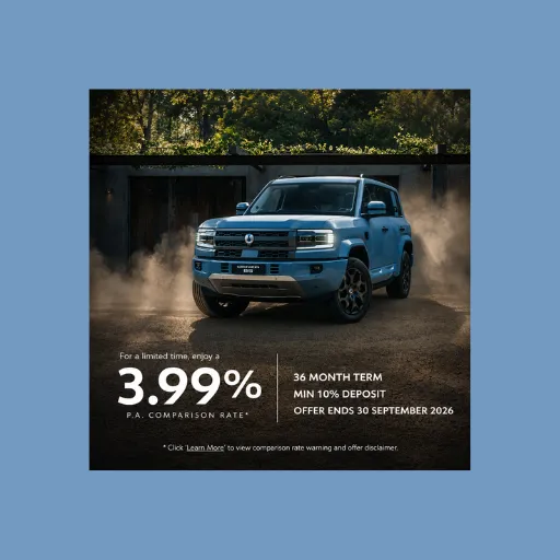 B5 3.99% Finance Offer