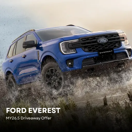 MY26.5 Everest Driveaway Offer