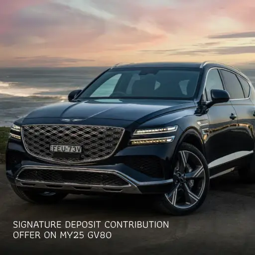 Signature Deposit Contribution Offer On My25 GV80