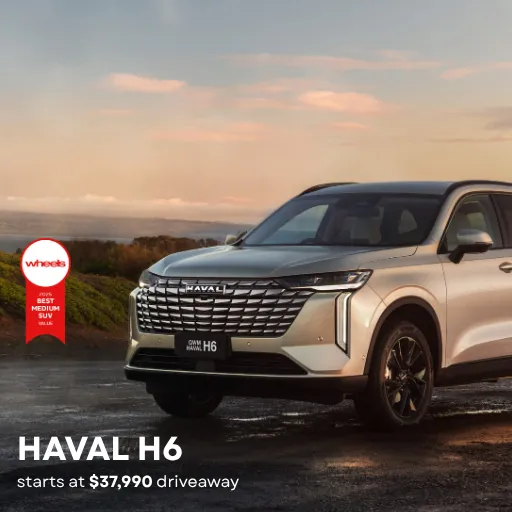 Haval H6 Hybrid Driveaway