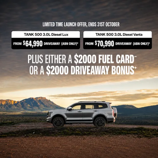 Limited 3.0L Diesel Launch Offer