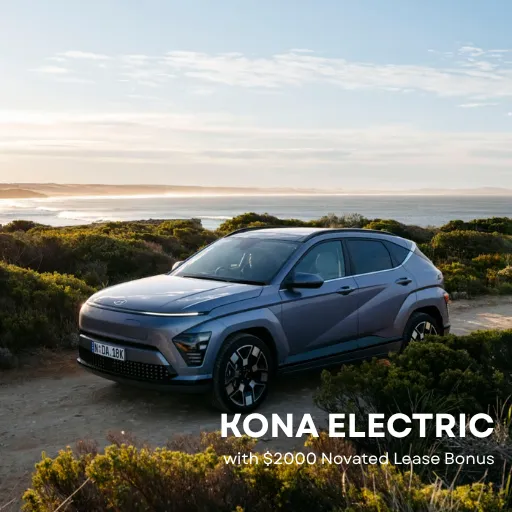 Kona Electric Novated Lease Bonus