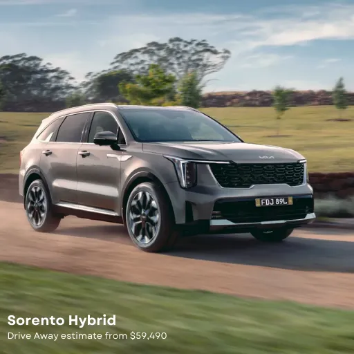 Sorento Hybrid Driveaway Offer