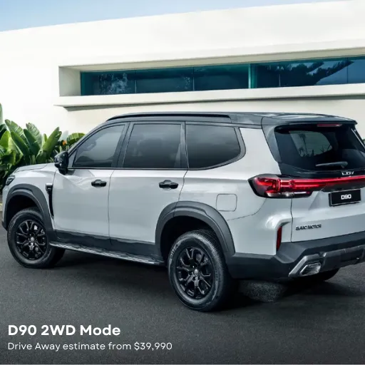 D90 Driveaway Offer