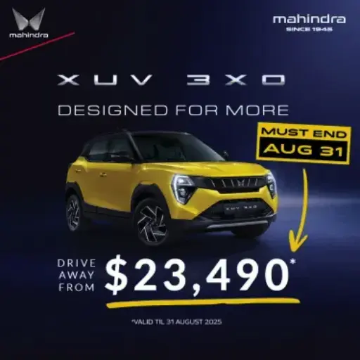 XUV 3XO Driveaway Offer