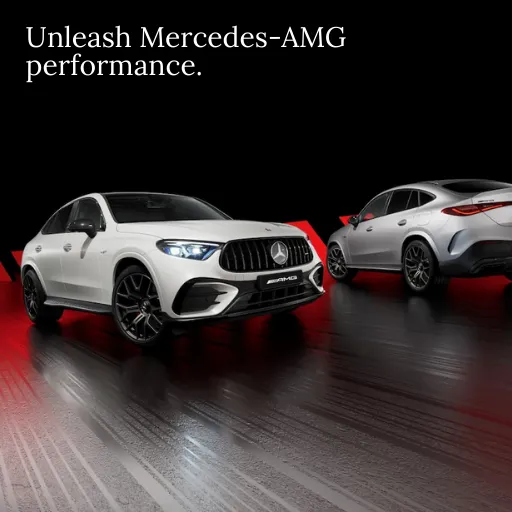 Unleash Mercedes-AMG performance.