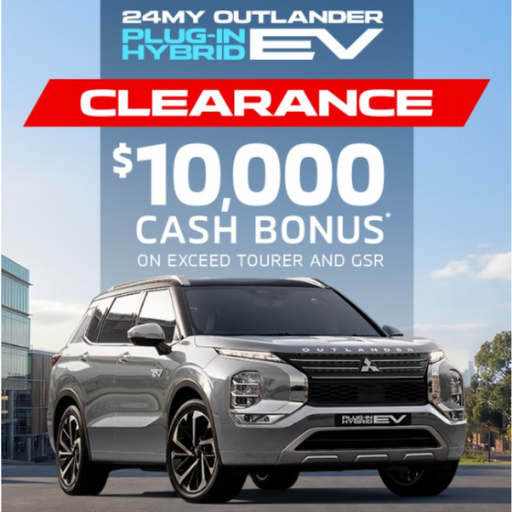 24MY Outlander PHEV Clearance Sale