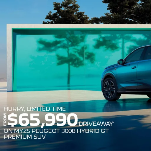 3008 GT Hybrid Driveaway Offers