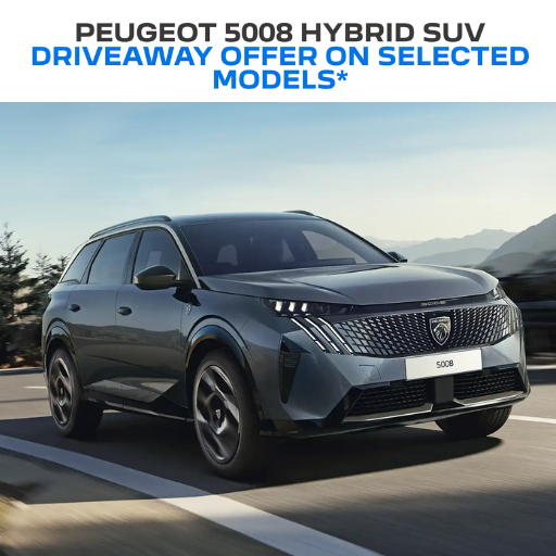 5008 Hybrid Driveaway Offer