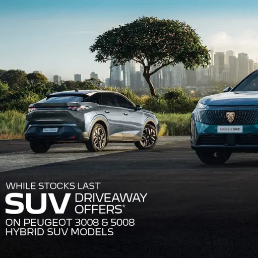 3008 Hybrid Driveaway Offer