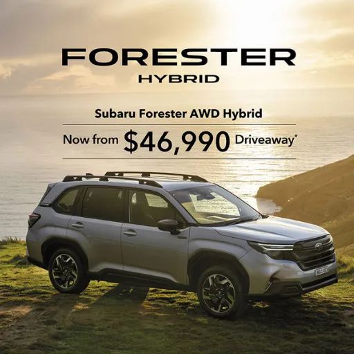 Forester AWD Driveaway Offer