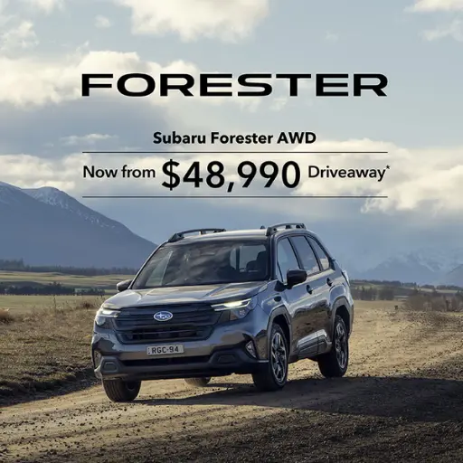 Forester Driveaway Offer