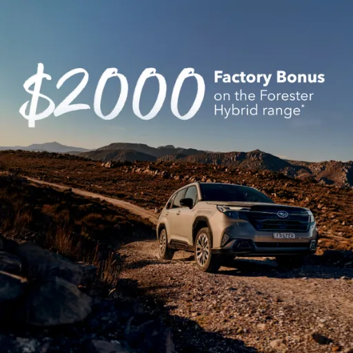 Forester Hybrid Factory Bonus Offer