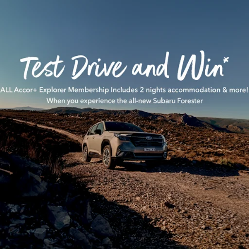 Forester Test Drive and Win
